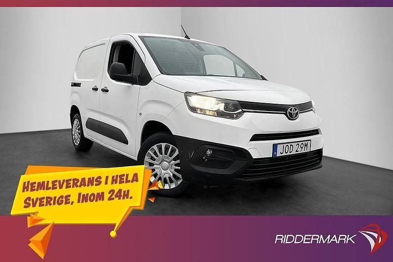 Vit Begagnad 2021 Toyota Proace City City Minibuss | 199 800 kr (Superpris) - Bild 1/3