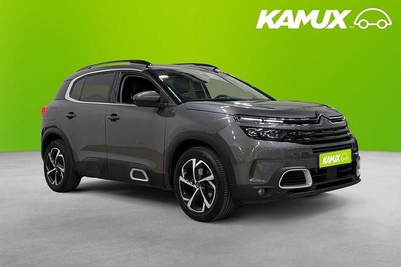 Silver/grå Begagnad 2020 Citroën C5 Aircross PureTech SUV | 188 900 kr (Marknadspris) - Bild 1/4