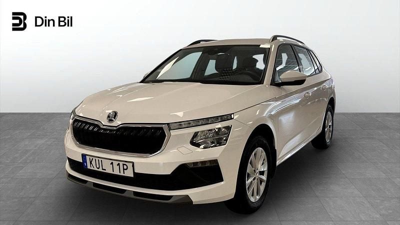 Vit Begagnad 2024 Skoda Kamiq Selection SUV | 244 900 kr (Bra pris) - Bild 1/4