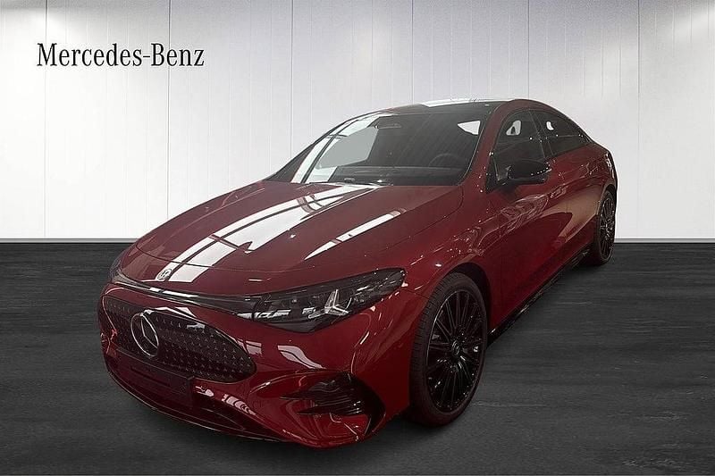 Röd Ny 2025 Mercedes CLA 250+ AMG line Plus Sedan | 733 400 kr - Bild 1/4