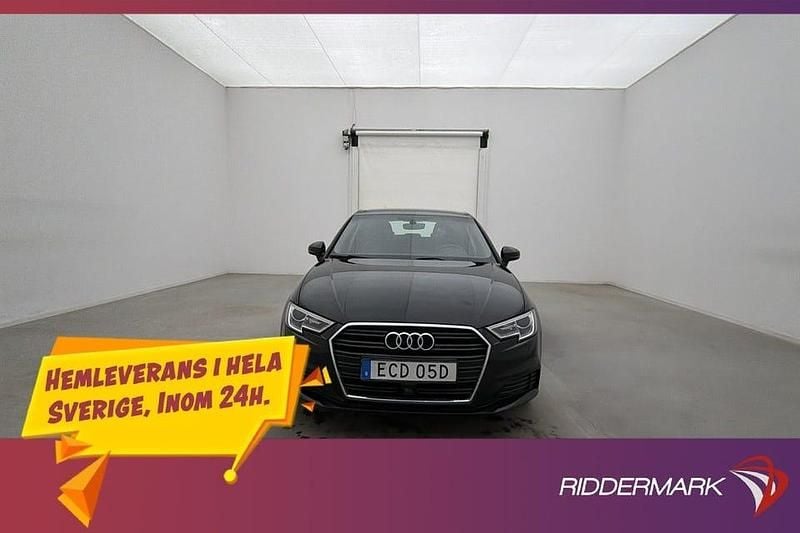 Begagnad Audi A3 Proline 116 HK (85 kW) 2019 Svart Sedan