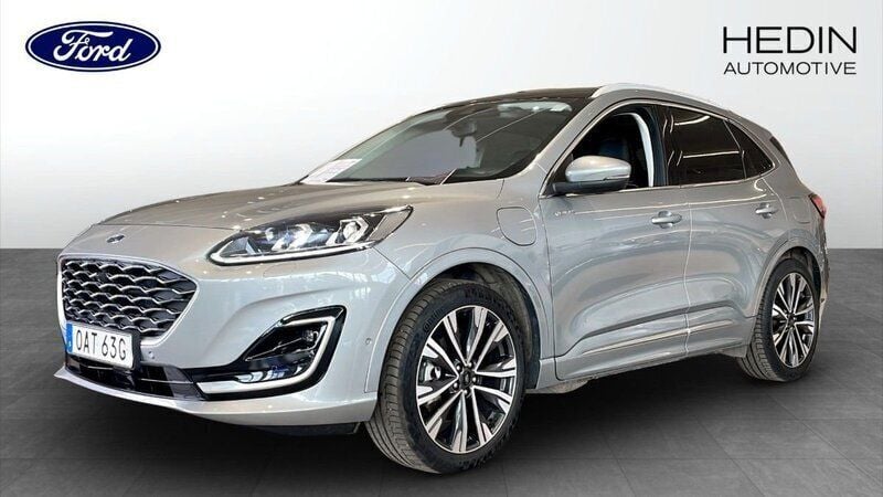 Grå (grey) Begagnad 2021 Ford Kuga Vignale SUV | 329 900 kr (Dyr) - Bild 1/4