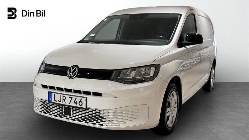 Vit (candyvit) Begagnad 2024 VW Caddy Maxi Minibuss | 339 900 kr (Lite dyr) - Bild 1/4