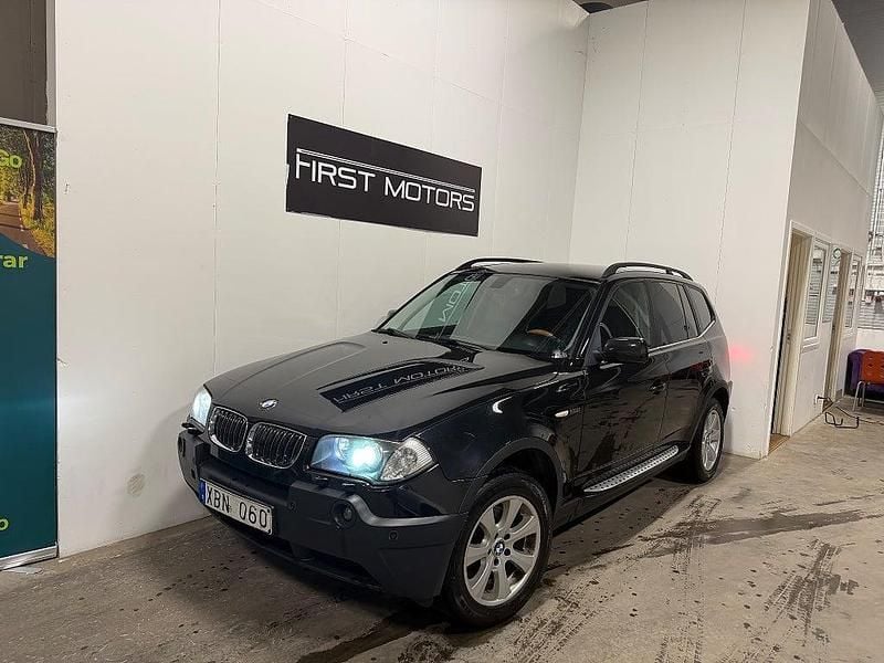 Svart Begagnad 2005 BMW X3 Advantage SUV | 29 900 kr (Superpris) - Bild 1/4