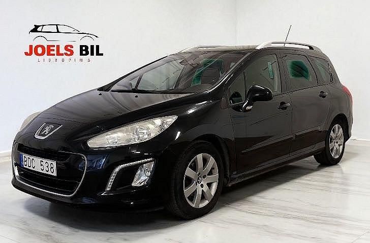 Svart Begagnad 2012 Peugeot 308 Kombi | 37 900 kr (Marknadspris) - Bild 1/1
