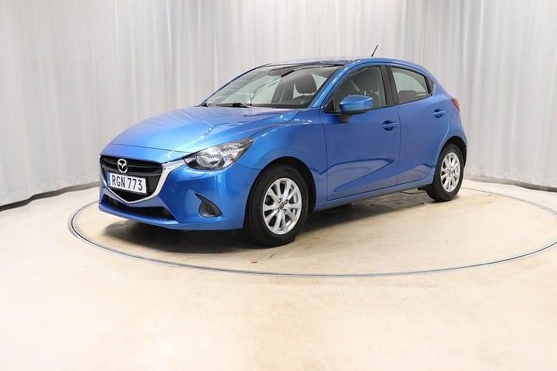 Blå Begagnad 2017 Mazda 2 | 89 900 kr (Marknadspris) - Bild 1/4