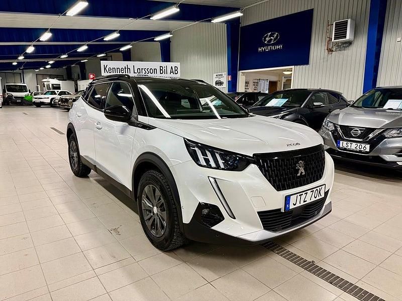 Begagnad Peugeot 2008 GT-line 155 HK (114 kW) 2021 Vit SUV