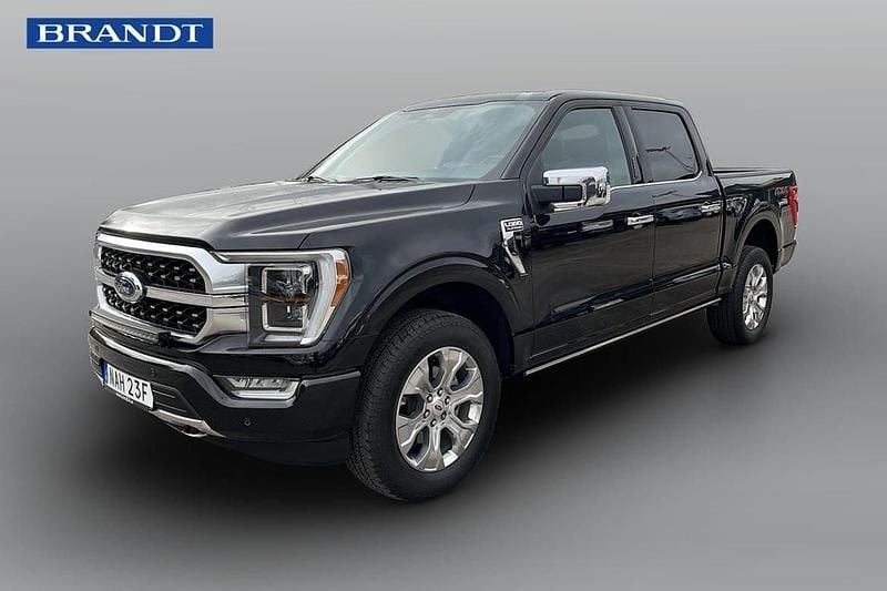 Svart Begagnad 2022 Ford F-150 Platinum Pickup | 749 900 kr - Bild 1/4