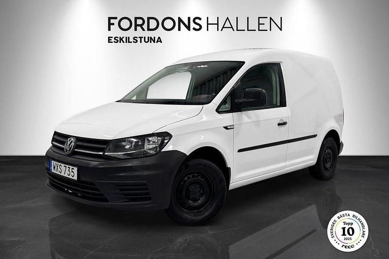 Vit Begagnad 2016 VW Caddy Minibuss | 119 900 kr (Marknadspris) - Bild 1/4