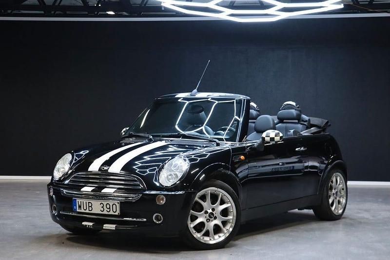 Svart Begagnad 2005 Mini Cooper Cabriolet Cab | 89 900 kr (Dyr) - Bild 1/4