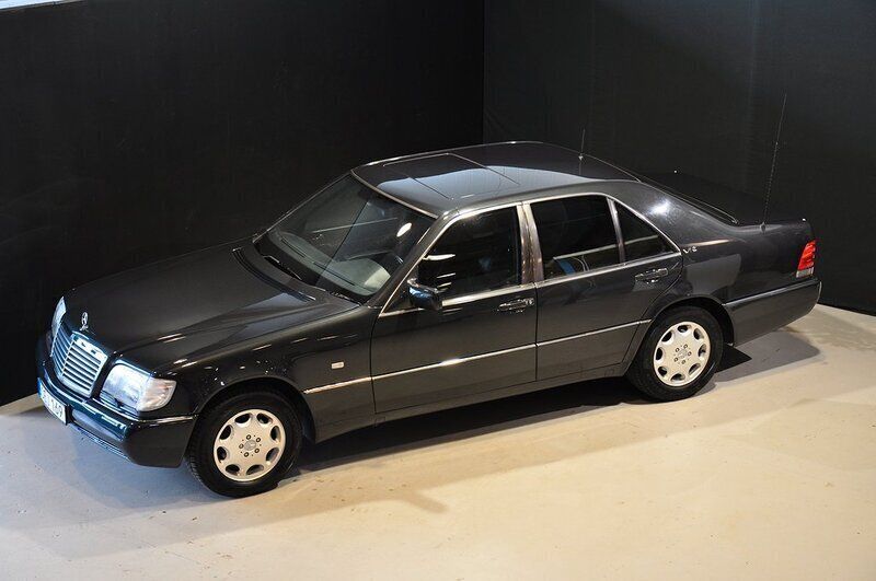 Svart Begagnad 1991 Mercedes 600 SE Sedan | 199 900 kr - Bild 1/4