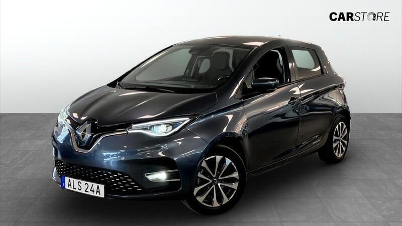 Grå (grey) Begagnad 2020 Renault Zoe Zen Halvkombi | 139 900 kr (Superpris) - Bild 1/4