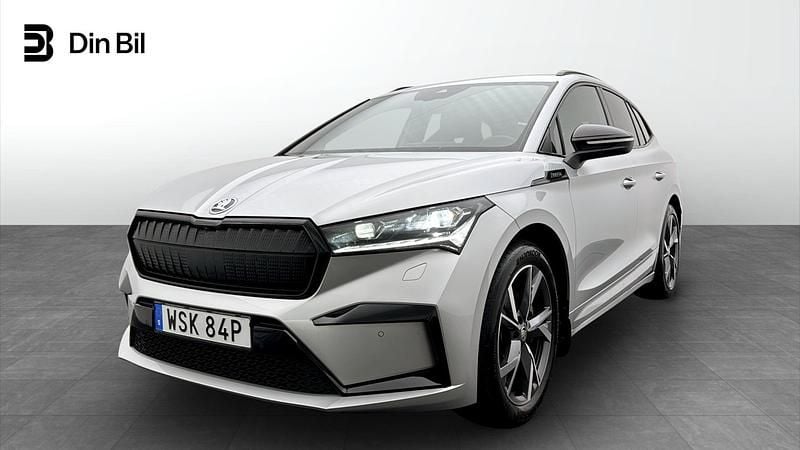 Silver Begagnad 2023 Skoda Enyaq iV SUV | 434 900 kr (Lite dyr) - Bild 1/4