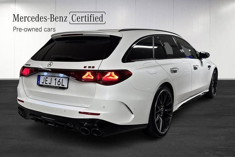 Begagnad Mercedes E53 AMG 2025 Vit Sedan