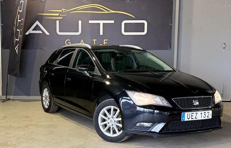 Svart Begagnad 2015 Seat Leon ST Style Kombi | 69 900 kr (Marknadspris) - Bild 1/4