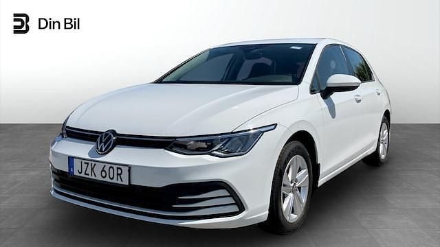 Vit Begagnad 2022 VW Golf VIII Life Kombi | 219 900 kr (Marknadspris) - Bild 1/4