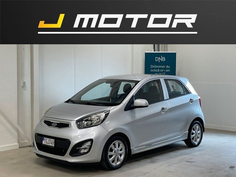 Silver Begagnad 2012 Kia Picanto Comfort Halvkombi | 49 900 kr (Marknadspris) - Bild 1/4