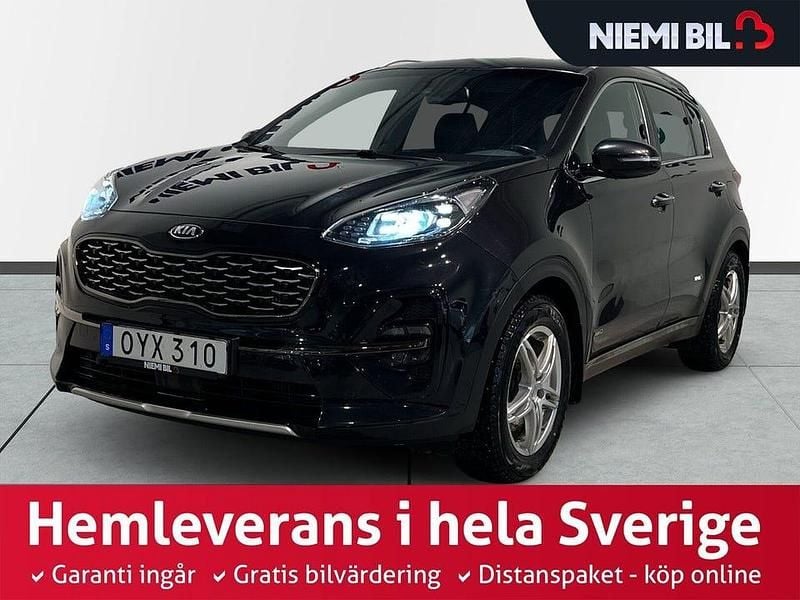 Begagnad Kia Sportage GT-Line 185 HK (136 kW) 2018 Svart SUV