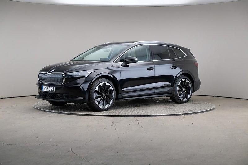 Begagnad Skoda Enyaq iV 194 kW (265 HK) 2022 Svart SUV