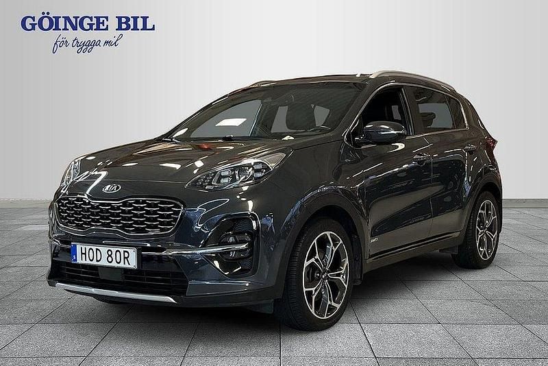 Grå Begagnad 2019 Kia Sportage GT-Line SUV | 199 000 kr (Marknadspris) - Bild 1/3