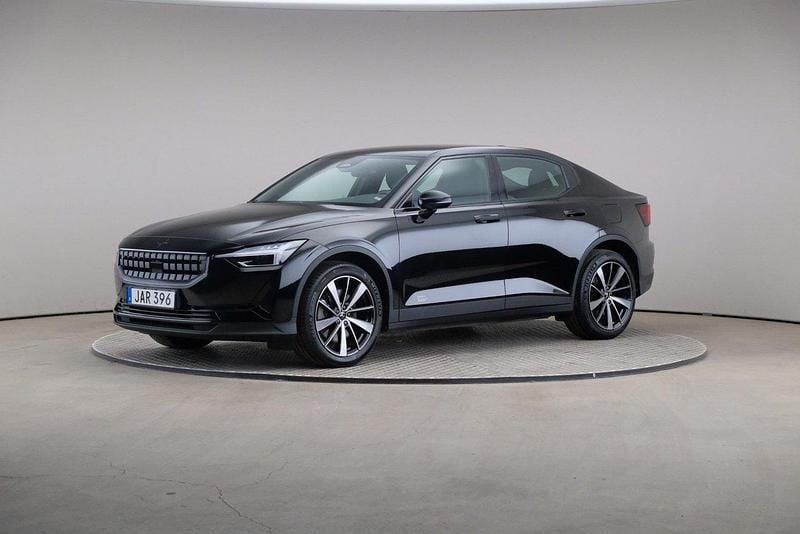 Svart (standard) Begagnad 2022 Polestar 2 Standard Range Single Motor Sedan | 289 000 kr (Marknadspris) - Bild 1/4