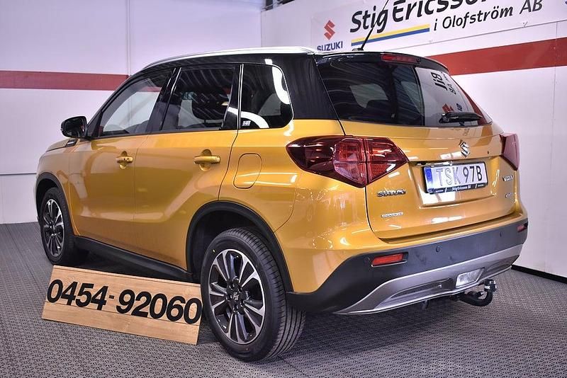 Begagnad Suzuki Vitara 140 HK (102 kW) 2019 Gul SUV