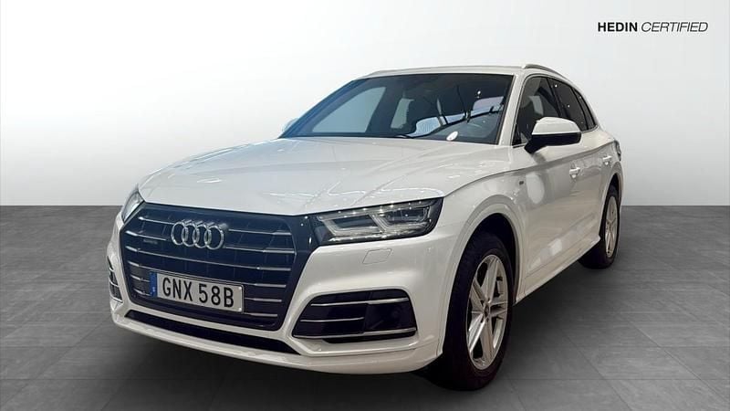 Vit (white) Begagnad 2020 Audi Q5 S-Line SUV | 329 900 kr (Superpris) - Bild 1/4
