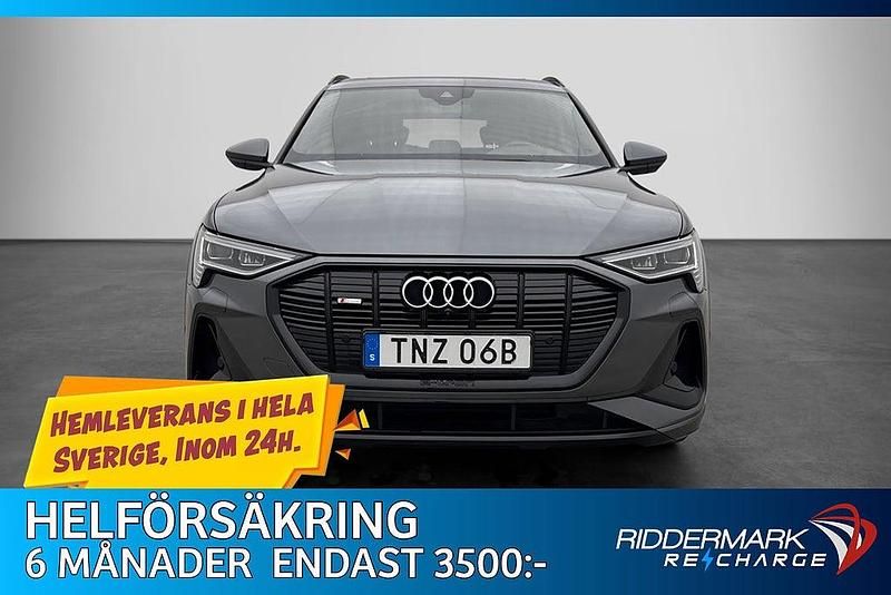 Begagnad Audi e-tron S-Line 300 kW (408 HK) 2020 Grå SUV