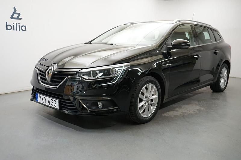 Svart Begagnad 2018 Renault Mégane GrandTour Zen Kombi | 144 900 kr (Marknadspris) - Bild 1/4