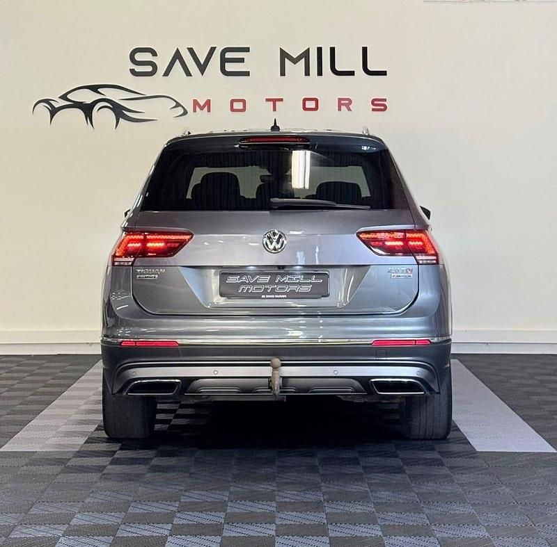 Begagnad VW Tiguan Allspace 190 HK (139 kW) 2018 Mörkgrå (grå) SUV