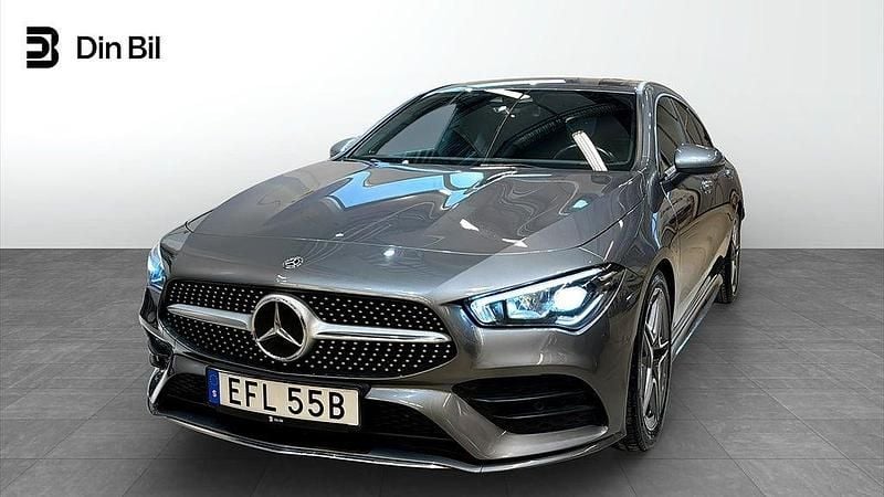 Begagnad Mercedes CLA200 Shooting Brake AMG line 163 HK (119 kW) 2019 Grå Kombi
