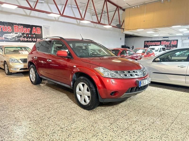 Röd Begagnad 2006 Nissan Murano SUV | 35 900 kr (Lite dyr) - Bild 1/4