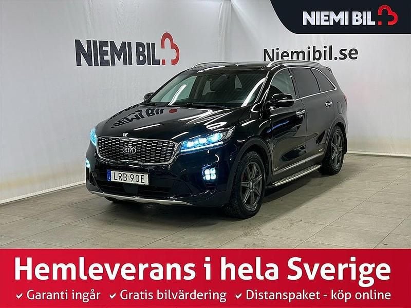Svart Begagnad 2019 Kia Sorento GT-Line SUV | 339 900 kr (Marknadspris) - Bild 1/3