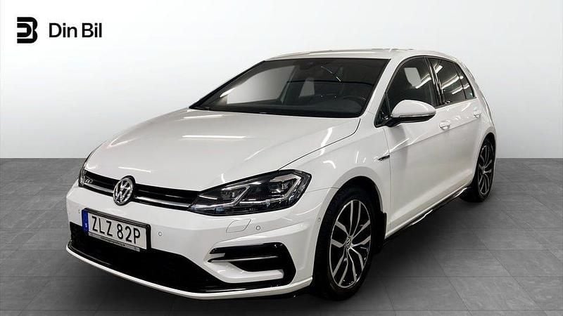 Pure white Begagnad 2019 VW Golf VII GT Kombi | 234 900 kr (Marknadspris) - Bild 1/4