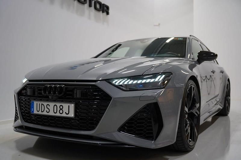 Begagnad Audi RS6 Performance 630 HK (463 kW) 2023 Grå Kombi