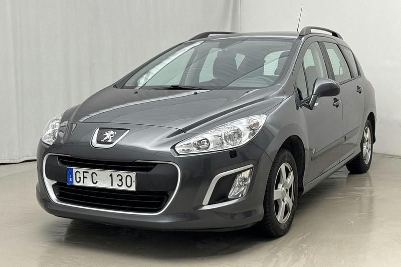 Mörkgrå Begagnad 2013 Peugeot 308 Kombi | 50 000 kr (Superpris) - Bild 1/4
