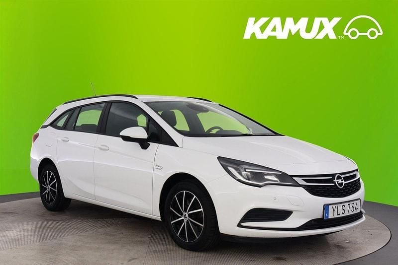 Vit Begagnad 2017 Opel Astra Enjoy Kombi | 124 800 kr (Marknadspris) - Bild 1/4