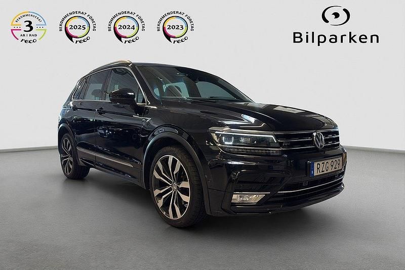Svart Begagnad 2017 VW Tiguan GT SUV | 259 990 kr (Marknadspris) - Bild 1/4