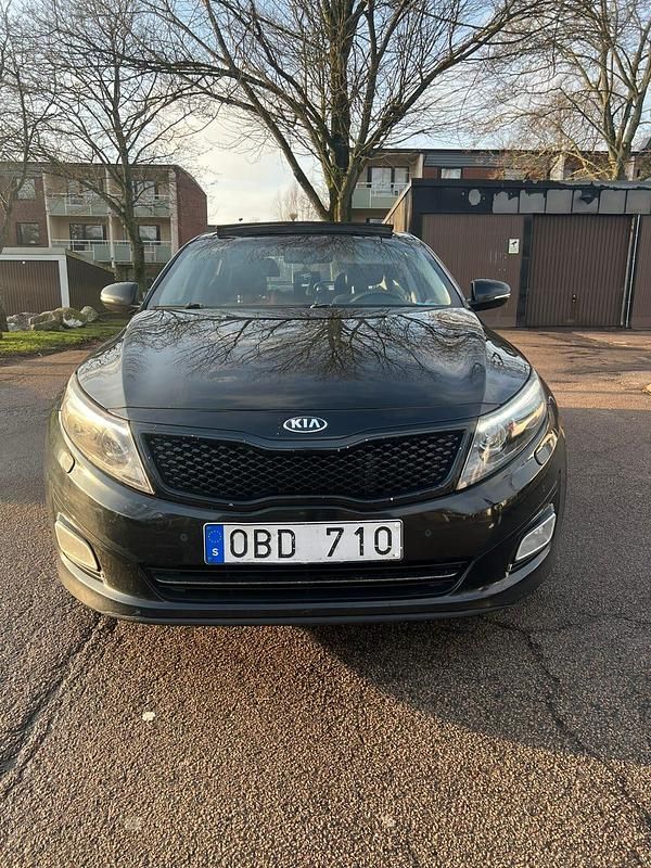 Svart Begagnad 2014 Kia Optima | 109 000 kr (Lite dyr) - Bild 1/4