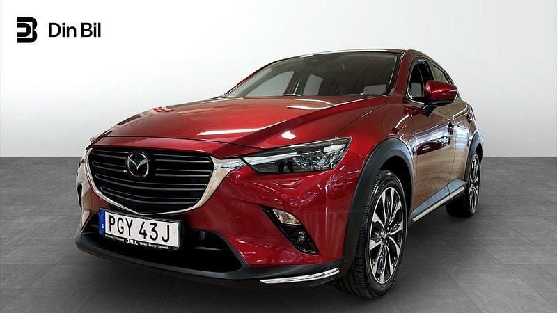 Röd Begagnad 2018 Mazda CX-3 SUV | 214 900 kr (Marknadspris) - Bild 1/4