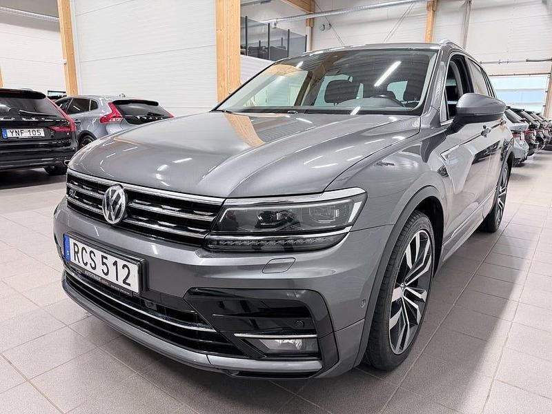Begagnad VW Tiguan R-line 190 HK (139 kW) 2018 Silver SUV