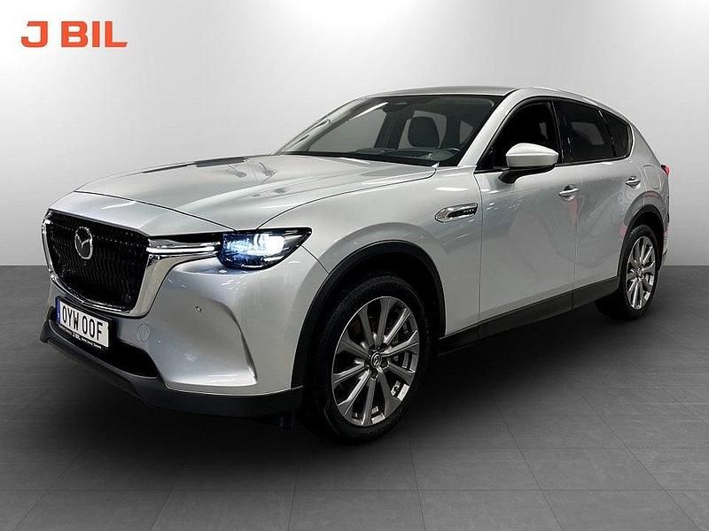 Grå Begagnad 2022 Mazda CX-60 Exclusive-Line SUV | 379 900 kr (Marknadspris) - Bild 1/4