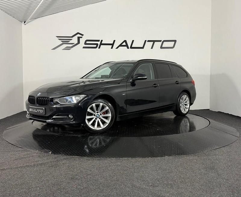 Begagnad BMW 320 Sport Line 184 HK (135 kW) 2014 Svart Kombi