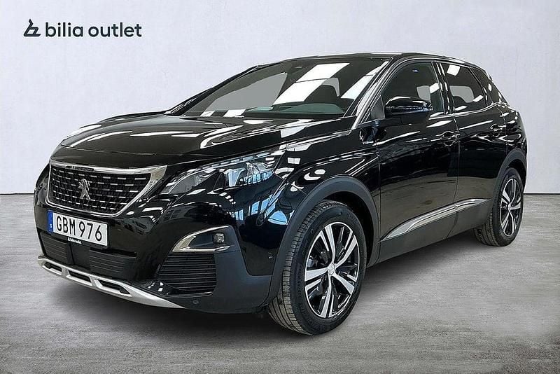 Begagnad Peugeot 3008 GT-line 181 HK (133 kW) 2019 Svart SUV