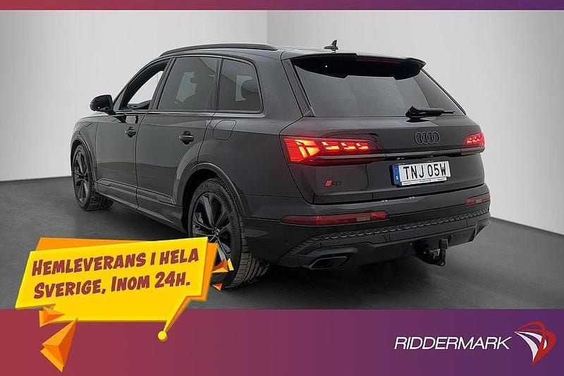 Begagnad Audi Q7 S-Line 490 HK (360 kW) 2024 Svart SUV