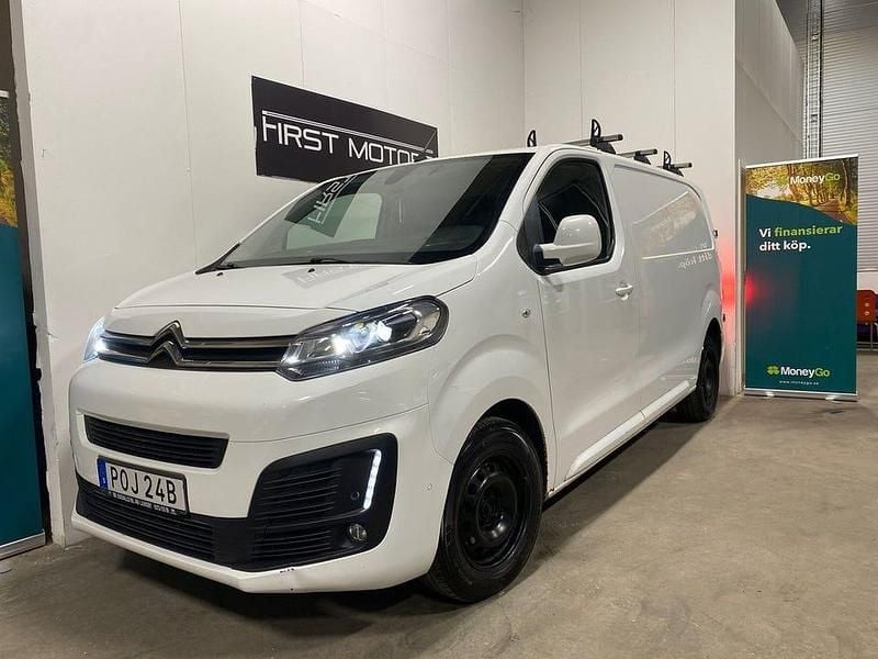 Vit Begagnad 2019 Citroën Jumpy Minibuss | 79 900 kr - Bild 1/4