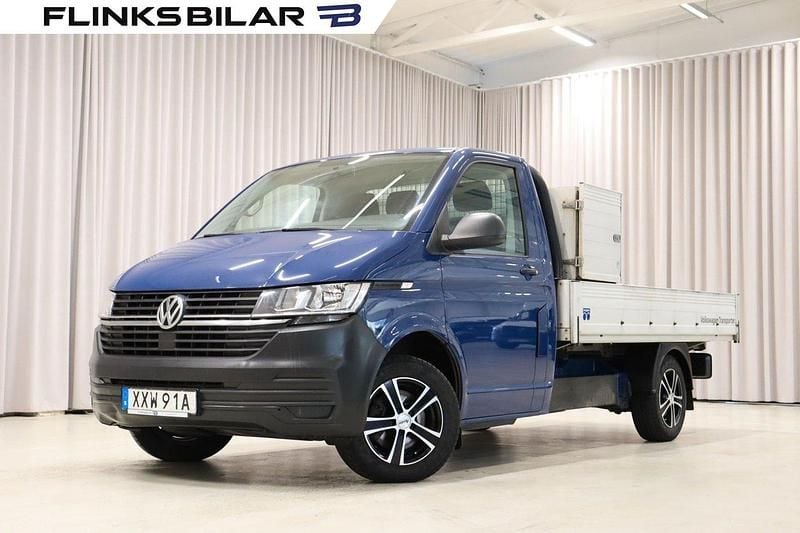 Blå Begagnad 2020 VW T6.1 Van | 249 900 kr (Marknadspris) - Bild 1/4
