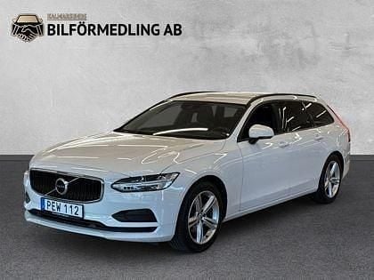 Vit Begagnad 2018 Volvo V90 Kinetic Kombi | 198 902 kr (Marknadspris) - Bild 1/4
