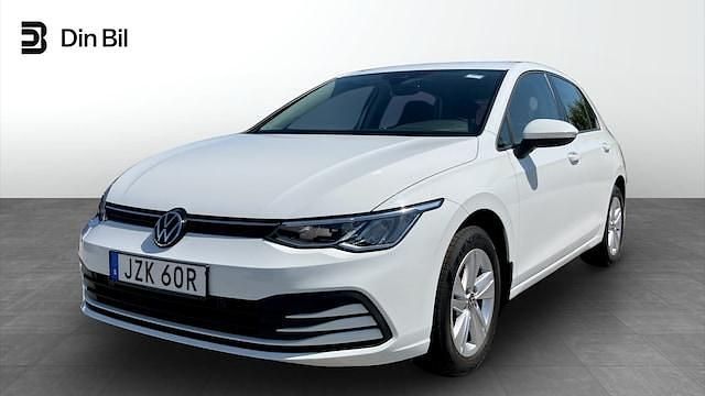 Vit Begagnad 2022 VW Golf VIII Life Kombi | 219 900 kr (Marknadspris) - Bild 1/4