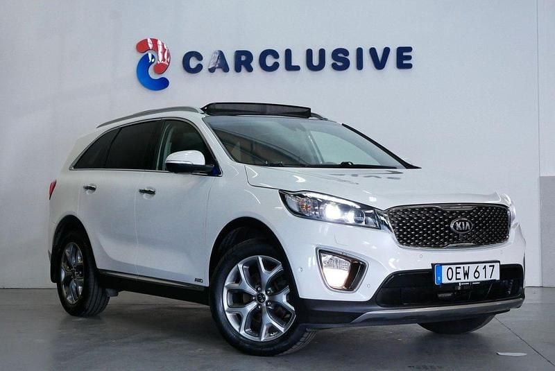 Vit Begagnad 2016 Kia Sorento 2 SUV | 189 900 kr (Marknadspris) - Bild 1/4